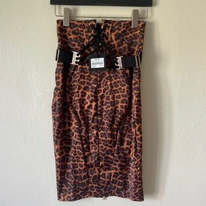 Honey Birdette Chastity Skirt Jaguar